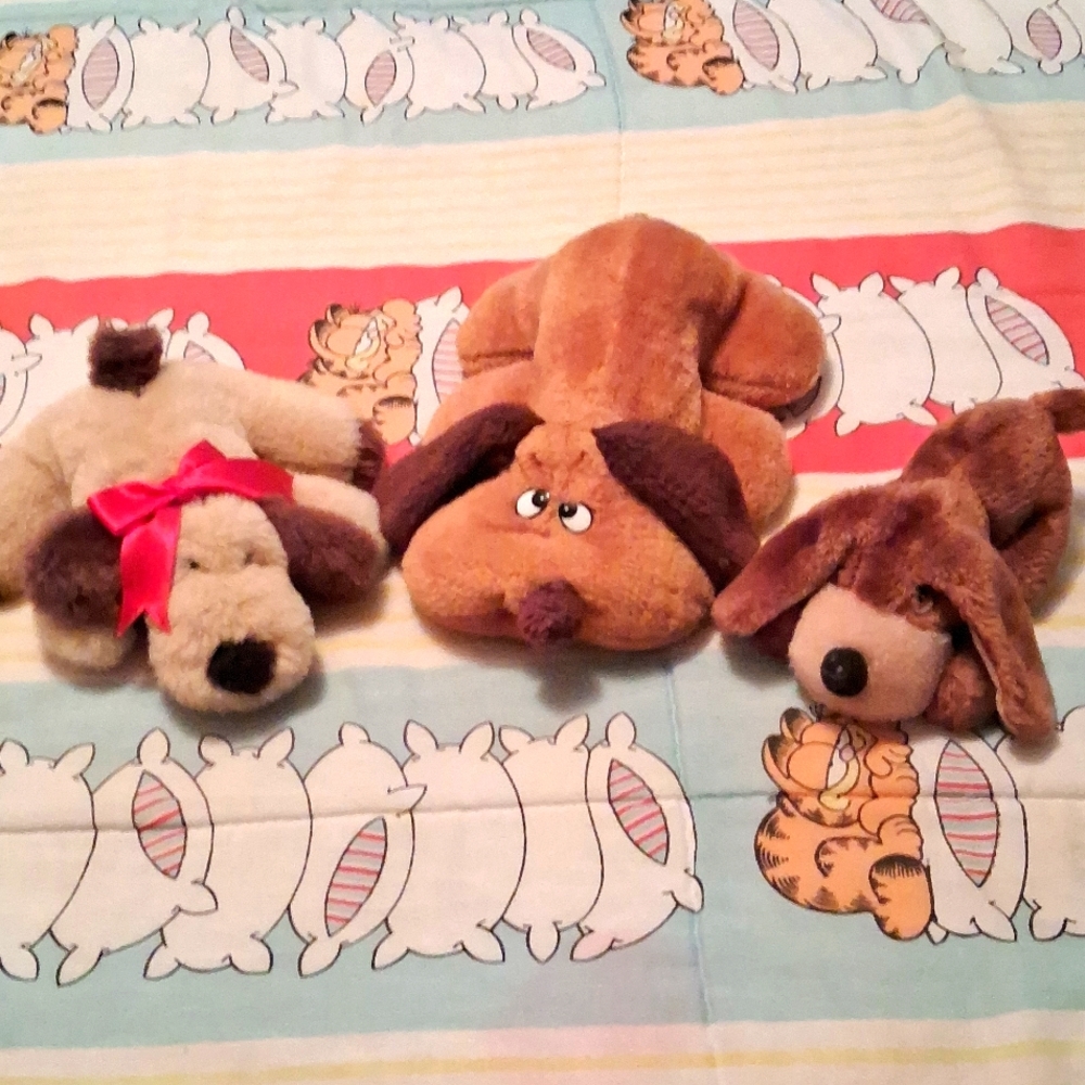 Vintage 90's,Bundle of 3 Little Sad Eyed Hush 🐶 Looking for Their Forever Home